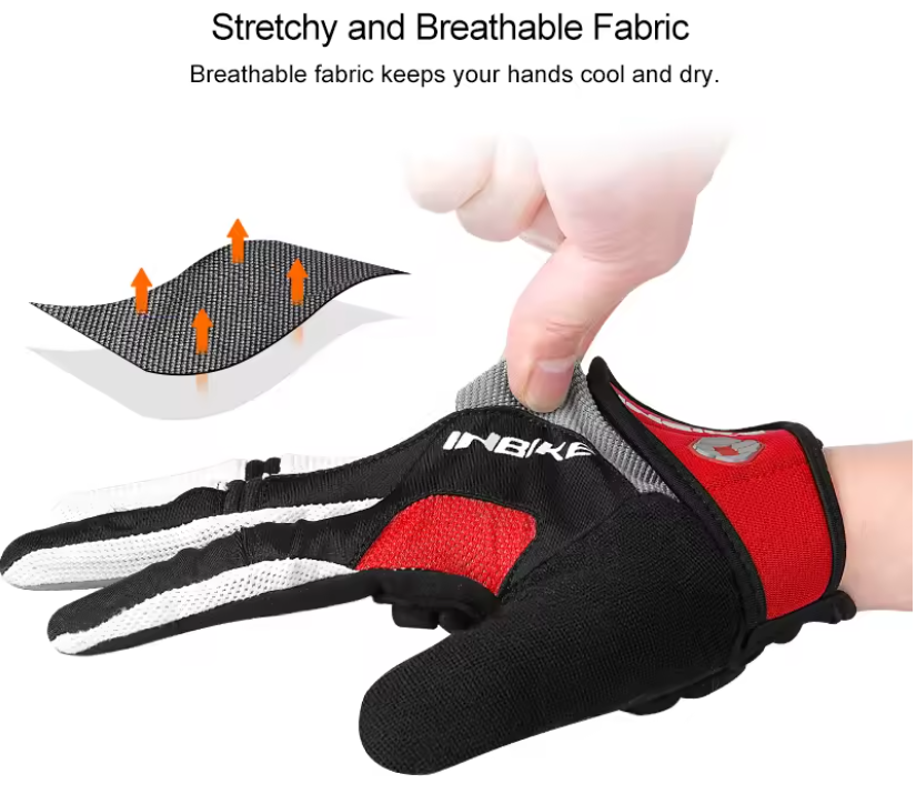 Bicycle Sports Gloves for Men & Women – MTB, Touchscreen, Fitness